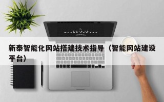 信阳新泰智能化网站搭建技术指导（智能网站建设平台）
